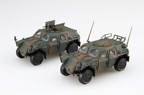 Fujimi 723518 MI-18 EX-1 JGSDF Light Armored Vehicle 1/72 – obrázek 2