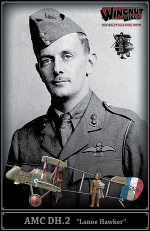 Wingnut Wings 32606 AMC DH.2 « Lanoe Hawker » avec figurine en résine à l&amp;#39;échelle 1/32