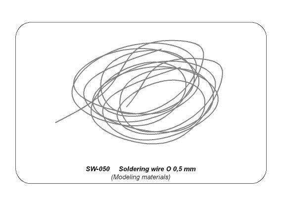 Aber SW-050 Soldering wire diameter 0.50mm length 5m