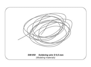 Fil à souder Aber SW-050, diamètre 0,50 mm, longueur 5 m