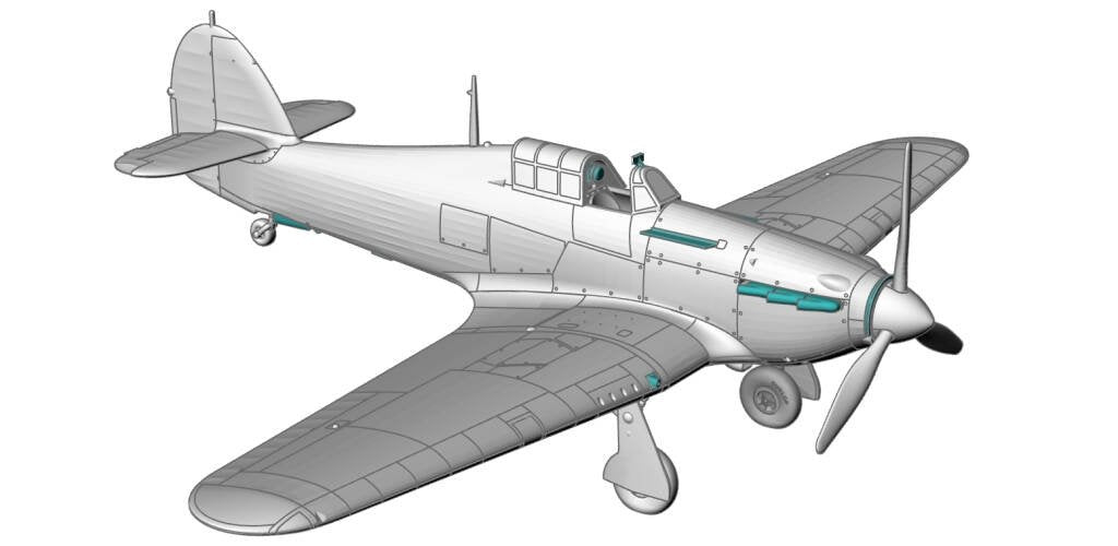 Arma Hobby 70061 Sea Hurricane Mk Ib 1/72 – Bild 16