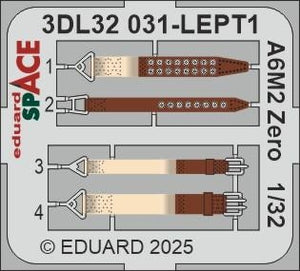 Eduard 3DL32031 A6M2 Zero SPACE TAMIYA 1/32 – zdjęcie 3