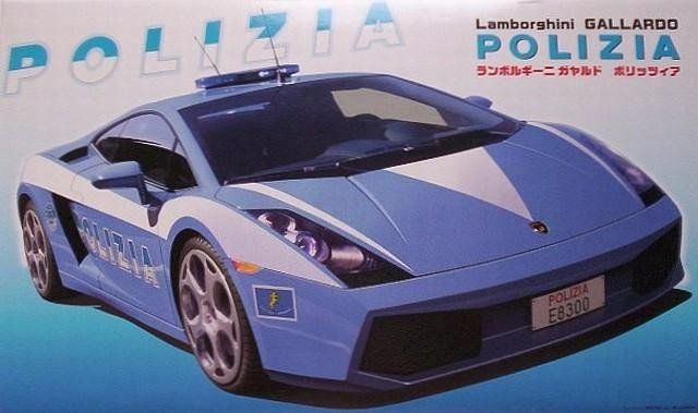 Fujimi 12232 Lamborghini Gallardo Polizia 1/24