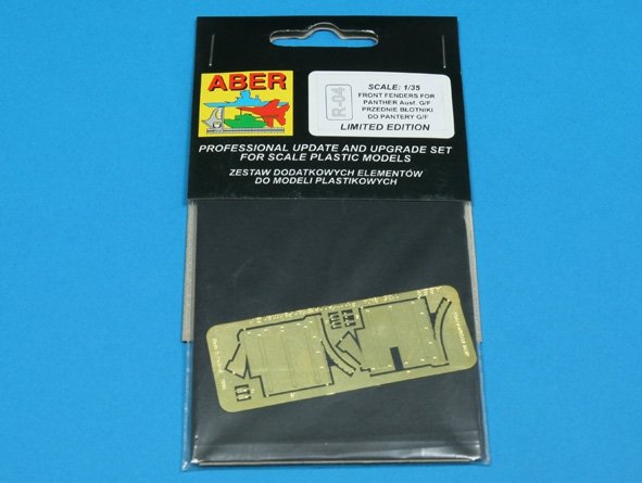 Aber R04 Front fenders for Panther G/F Jagdpanther 1/35 – imagen 3