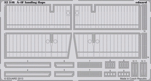 Eduard 32346 A-4F landing flaps 1/32 Trumpeter