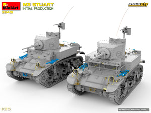 MiniArt 35401 M3 STUART INITIAL PRODUCTION 1/35 – Bild 4