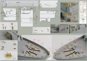 Pontos 35016F1 USS San Antonio Class LPD Detail Up Set 1/350 – zdjęcie 7