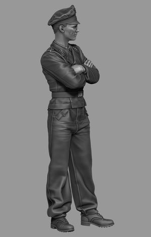Panzer Art FI35-141 Waffen-SS tank officer No.1 1/35 – obrázek 4