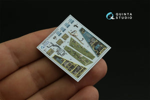 Quinta Studio QD48071 Su-34 3D-Printed &amp;amp; colored Interior on decal paper (HobbyBoss) 1/48 – image 4