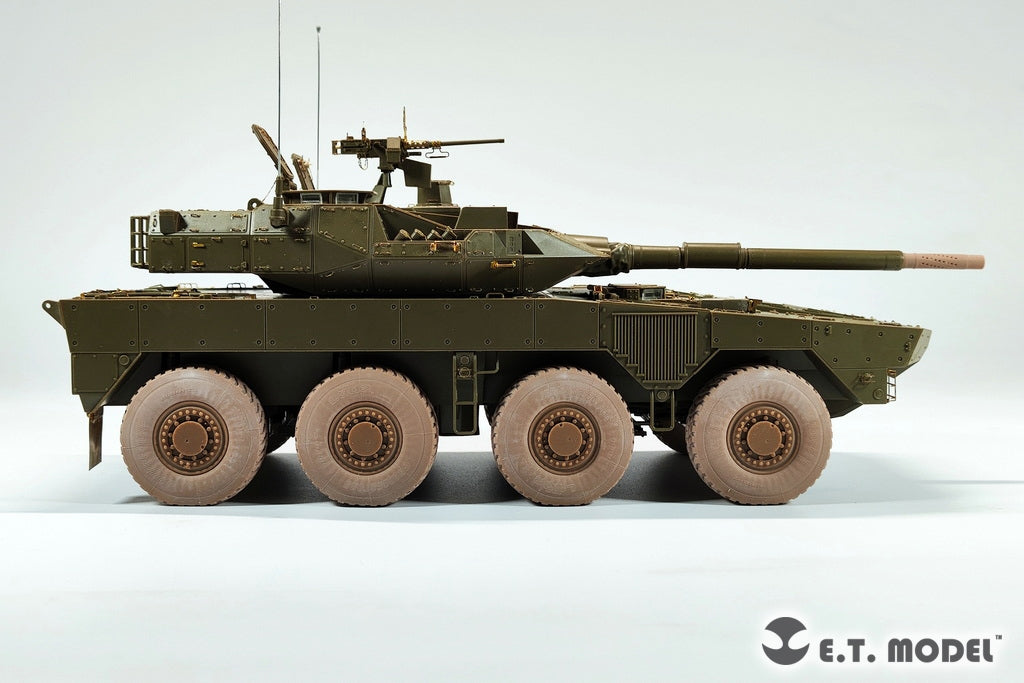 ET Model P35-129 JGSDF TYPE 16 Maneuver Combat Vehicle Sagged wheels and Muzzle Brake For TAMIYA Kit 1/35 – image 10