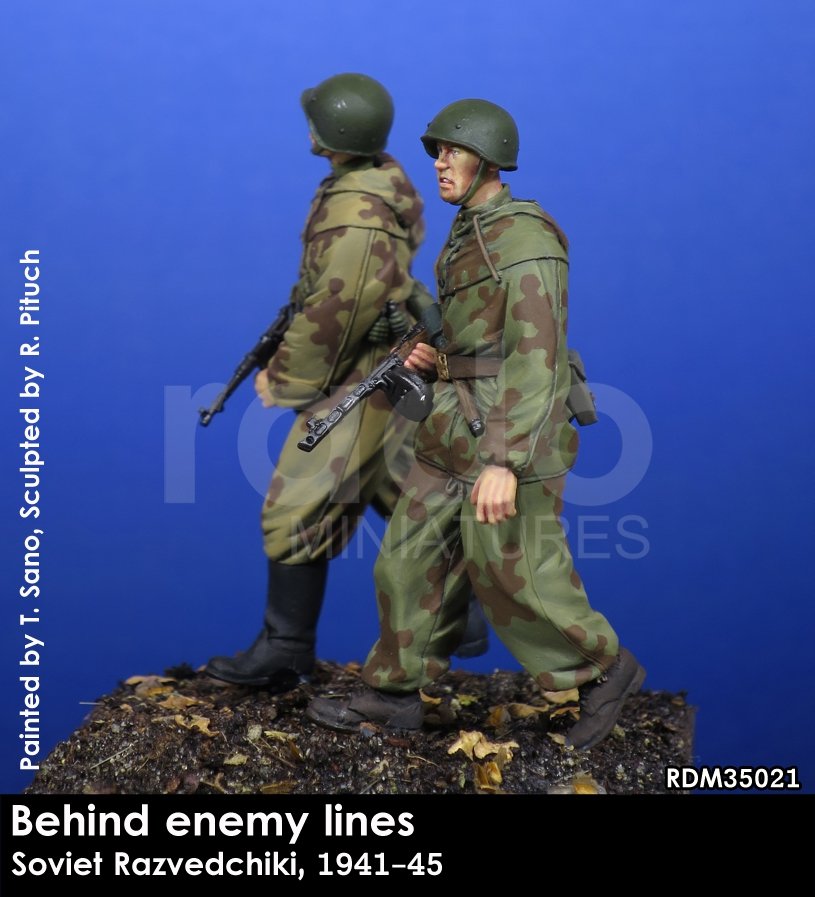RADO Miniatures RDM35021 Razvedchiki soviétique, (1941-45) 1/35 – image 2