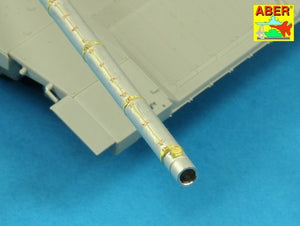 Aber 35 L-187 Armament for Russian Main Battle Tank T-14 ARMATA barrel for 125 mm 2A82-1M cannon &amp;amp; barrel for 12.7 mm Kord AA MG 1/35 – obrázek 9