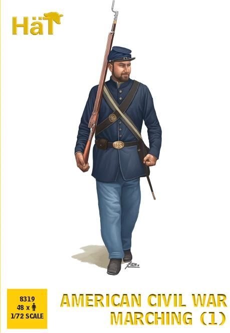 Hat 8319 American Civil War Marching 1/72