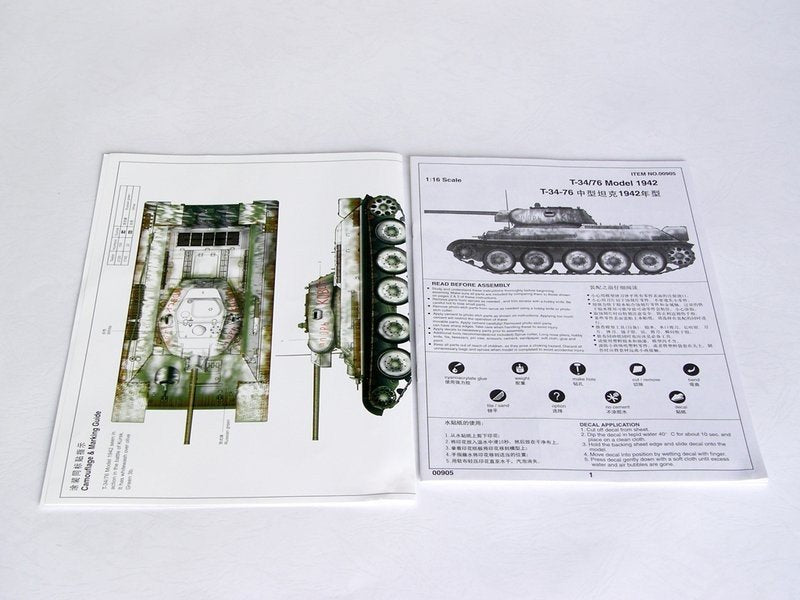 Trumpeter 00905 T-34/76 Model 1942 1/16 – immagine 28