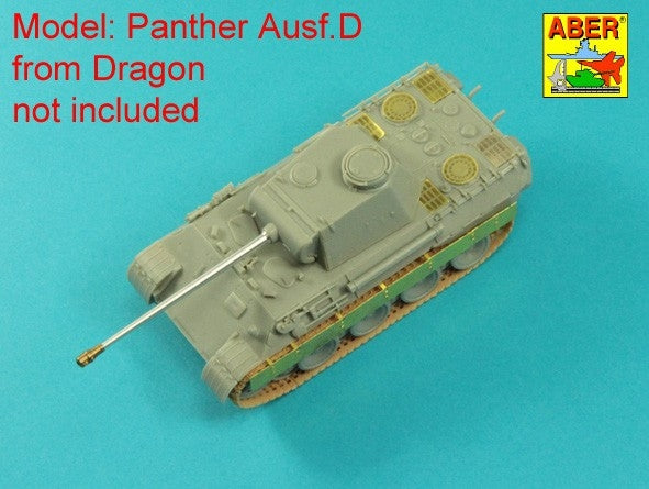 Aber 72A16 Grilles for German Panther, Ausf.A/D / PzKpfw. V, Ausf.A/D, Panther - Grilles 1/72 – image 5