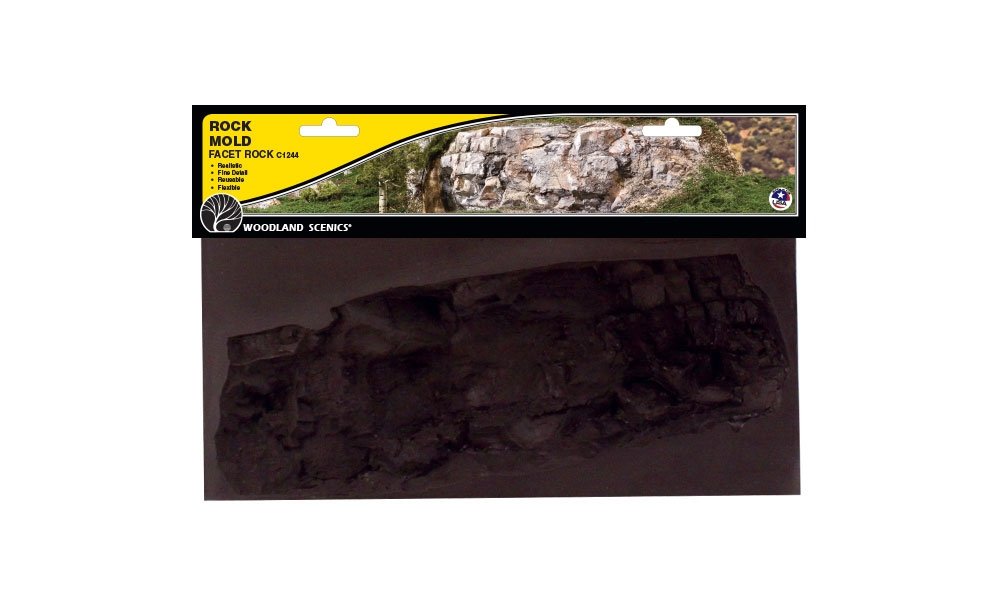 Woodland Scenic WC1244 ROCK FORM - Facet Rock