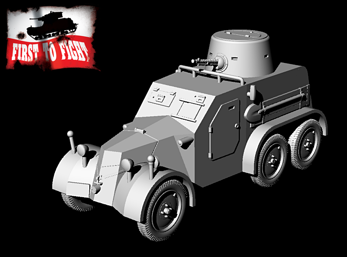 First To Fight PL095 Panzerspähwagen 30(t) Tatra OA vz 30 1/72 – image 4