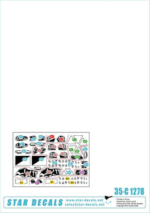 Star Decals 35-C1278 Middle East in the 1950s 1/35 – immagine 3
