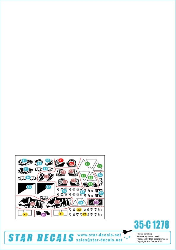 Star Decals 35-C1278 Middle East in the 1950s 1/35 – immagine 3