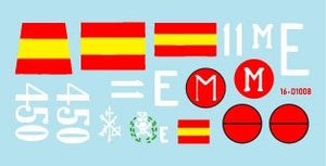 Star Decals 16-D1008 Spanish PzKpfw I Ausf B Spanish Civil War - La Guerra Civil 1/16 – image 2