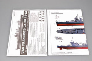 Trumpeter 05309 USS San Francisco CA-38 (1942) 1/350 – image 5