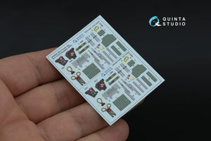 Quinta Studio QR+48093 GRU-7A early, 2 ejection seats for F-14 A (Hasegawa, GWH) 1/48 – zdjęcie 2
