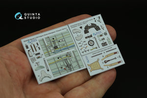 Quinta Studio QD48389 Macchi C.202 Folgore Early Intérieur imprimé en 3D et coloré sur papier décalcomanie (Hasegawa/Eduard) 1/48  – image 3
