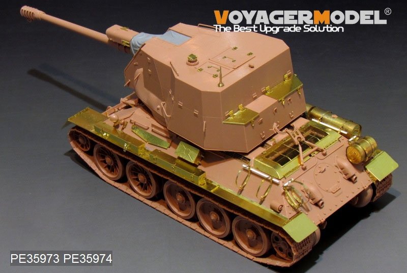 Voyager Model PE35973 Egyptain T-34/122 SPG Basic For RFM 5013 1/35 – image 12