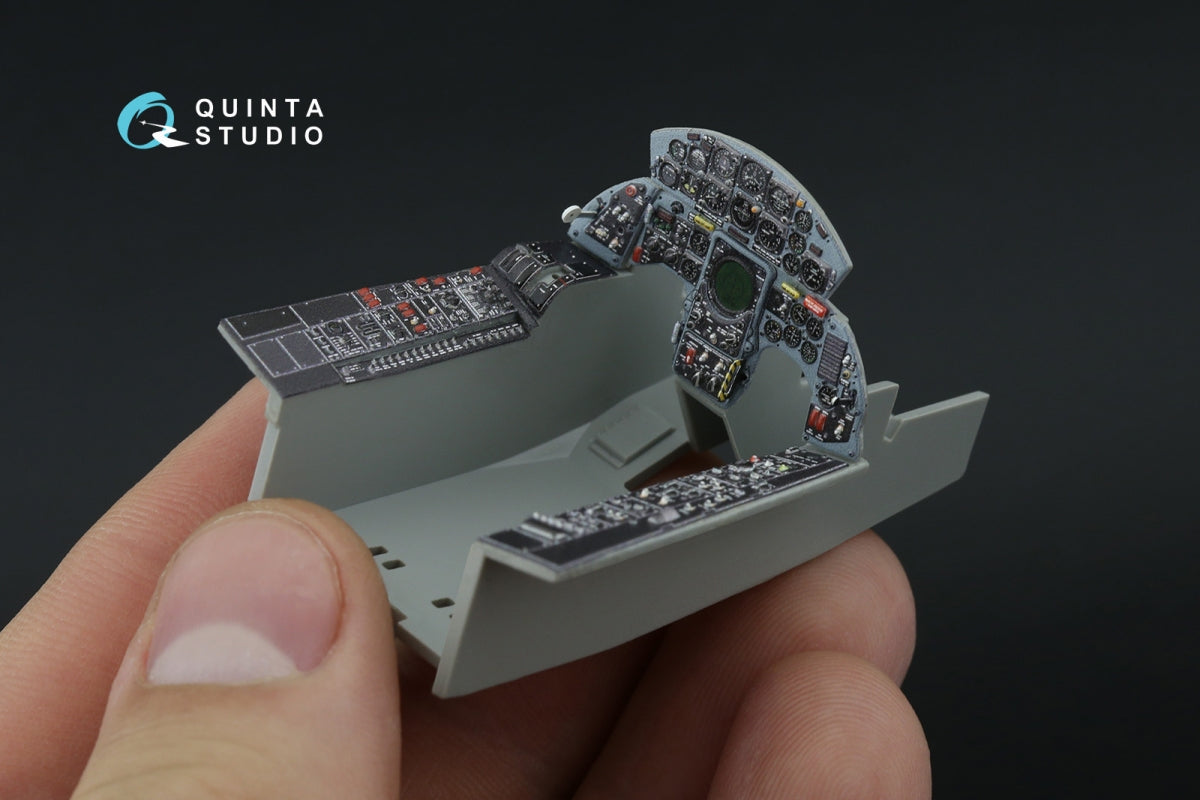 Quinta Studio QD32246 F-104A 3D-Printed &amp;amp; colored Interior on decal paper (Italeri) 1/32 – image 9