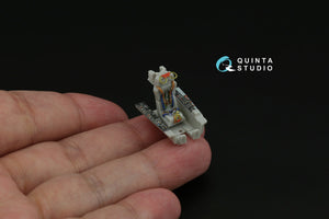 Quinta Studio QD72101 F-104S 3D-Printed &amp;amp; colored Interior on decal paper (Hasegawa) 1/72 – image 9