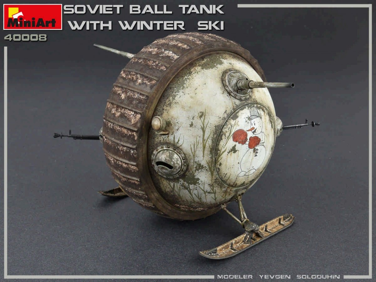 MiniArt 40008 SOVIET BALL TANK w/ WINTER SKI. INTERIOR KIT 1/35 – Bild 9
