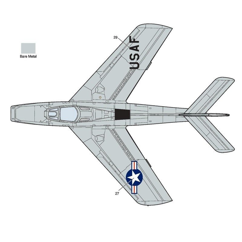 Kinetic K48113 F-84F USAF 1/48 – zdjęcie 6