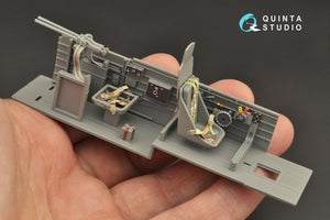 Quinta Studio QD35054 Ju 87G 3D-Printed &amp;amp; colored Interior on decal paper ( Border Model ) 1/35 – immagine 5