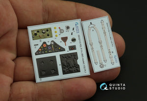 Quinta Studio QD32113 PZL P.11c 3D-Printed &amp;amp; colored Interior on decal paper (IBG model) 1/32 – image 3