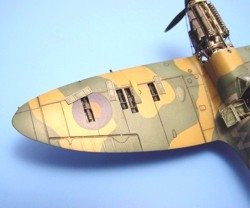 Aires 7084 Supermarine SPITFIRE Mk. I gun bay 1/72 TAMIYA