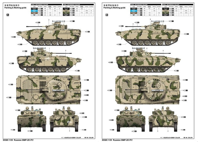 Trumpeter 05585 Russian BMP-2D IFV – zdjęcie 3