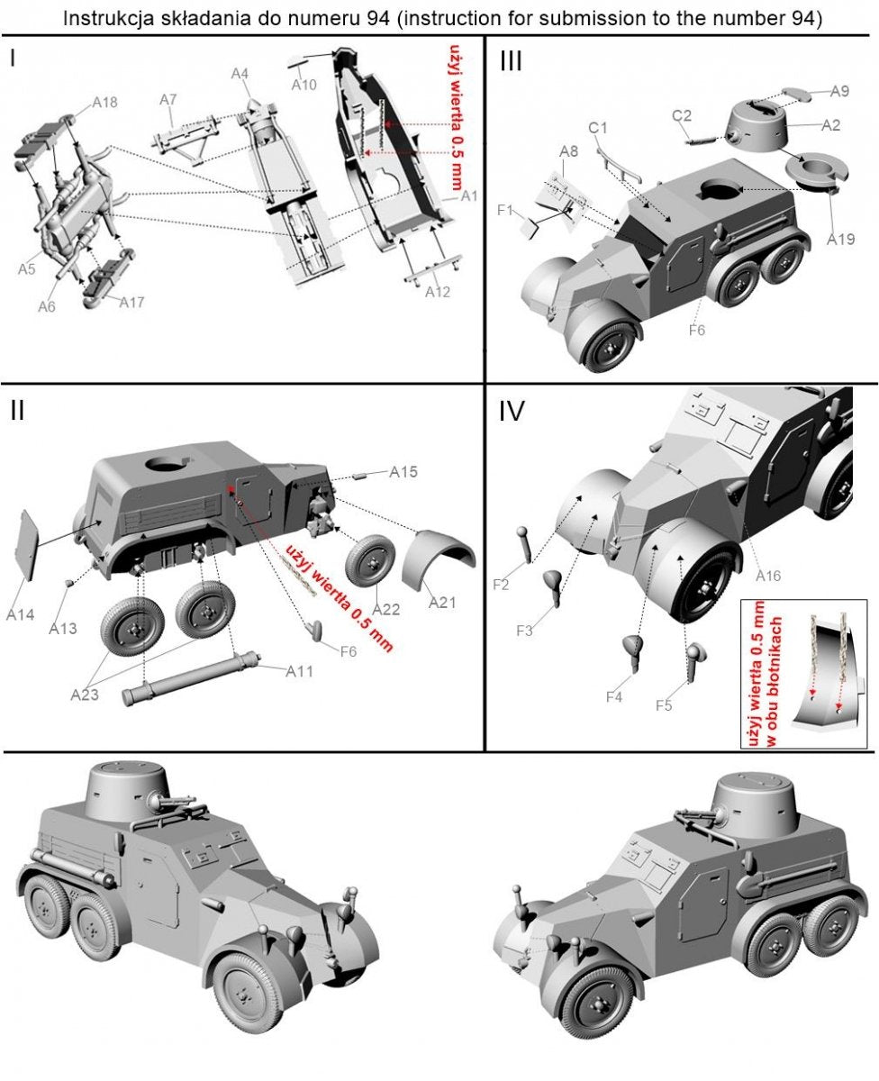 First To Fight PL095 Panzerspähwagen 30(t) Tatra OA vz 30 1/72 – image 2