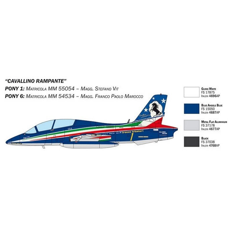Italeri 1461 AERMACCHI MB-339 &amp;quot;60th PANnniv.&amp;quot; 1/72 – image 4