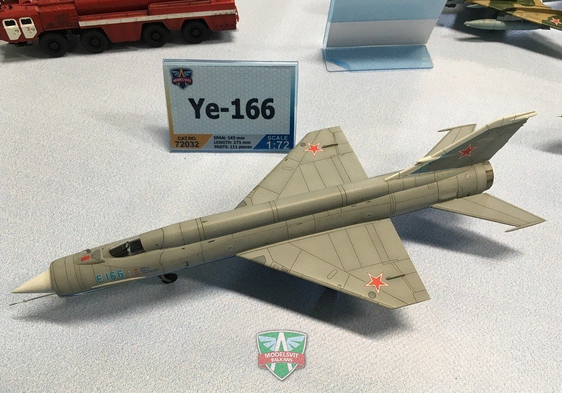 Modelsvit 72032 Ye-166 Heavy experimental interceptor 1/72 – zdjęcie 2