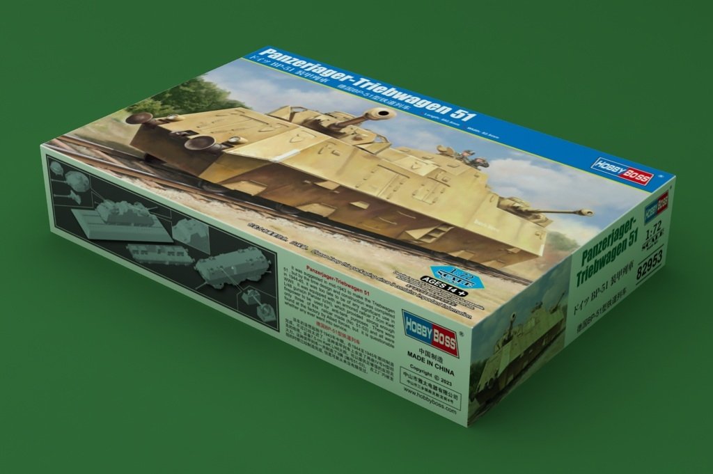 Hobby Boss 82953 Panzerjager-Triebwagen 51 1/72 – image 2