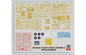 Rye Field Model 5052 M1240A1 M-ATV M153 CROWS II with full interior 1/35 – image 5