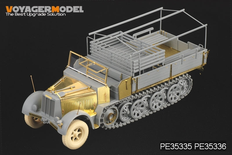 Voyager Model PE35335 WWII German Sd.Kfz.7 8t Late Production For DRAGON 6562 1/35 – obrázek 2