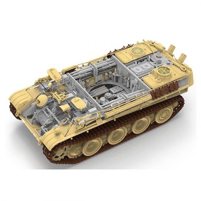 Rye Field Model 5016 Panther Ausf.G Early/Late w/full interior 1/35 – image 4