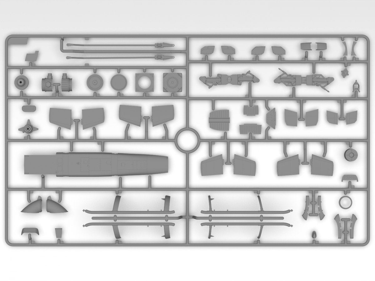 ICM 53030 AH-1G Cobra (early production) US Attack Helicopter 1/35 – obrázek 4