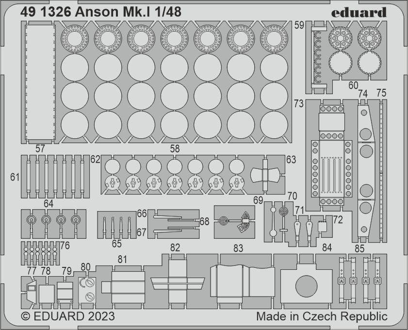 Eduard 491326 Anson Mk. I AIRFIX 1/48 – immagine 2