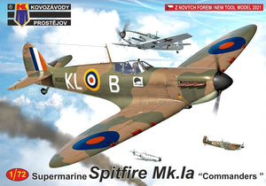 Kovozavody Prostejov KPM0262 Spitfire Mk.Ia “Commanders” 1/72