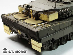 ET Model EA35-115 German Leopard 2 A5/6 MBT Engine &amp;amp; Turret Rack Grills For TAMIYA Kit 1/35 – image 2