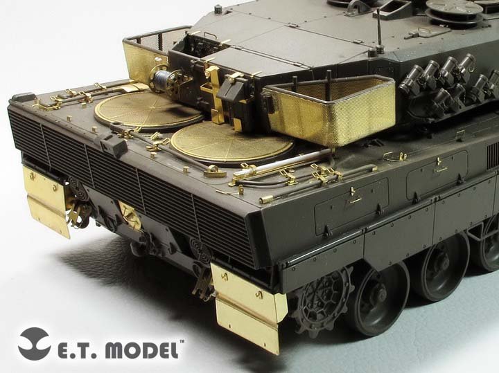 ET Model EA35-115 German Leopard 2 A5/6 MBT Engine &amp;amp; Turret Rack Grills For TAMIYA Kit 1/35 – image 2