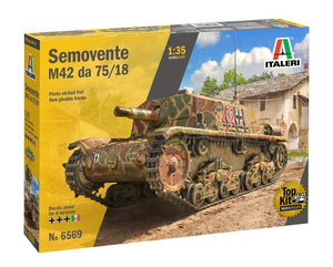 Italeri 6569 SEMOVENTE M42 da 75/18 1/35 – image 2