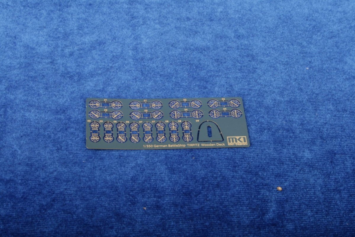 MK1 Design MD-35017 Tirpitz Wooden Deck 1/350 – immagine 3